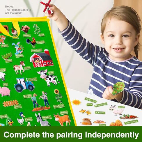 قصص لوحة اللباد للحيوانات من Craftstory للأطفال الصغار، شخصيات حيوانات اللباد ألعاب الفنون والحرف اليدوية هدايا حسية لمستلزمات الرعاية النهارية المدرسية لرواية القصص في الفصل الدراسي (الغابة) in Kuwait