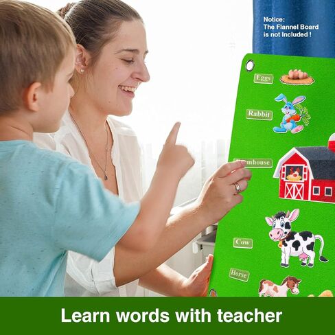 قصص لوحة اللباد للحيوانات من Craftstory للأطفال الصغار، شخصيات حيوانات اللباد ألعاب الفنون والحرف اليدوية هدايا حسية لمستلزمات الرعاية النهارية المدرسية لرواية القصص في الفصل الدراسي (الغابة) in Kuwait