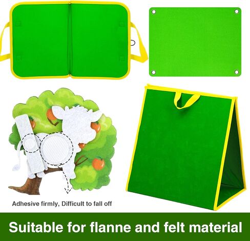 قصص لوحة اللباد للحيوانات من Craftstory للأطفال الصغار، شخصيات حيوانات اللباد ألعاب الفنون والحرف اليدوية هدايا حسية لمستلزمات الرعاية النهارية المدرسية لرواية القصص في الفصل الدراسي (الغابة) in Kuwait