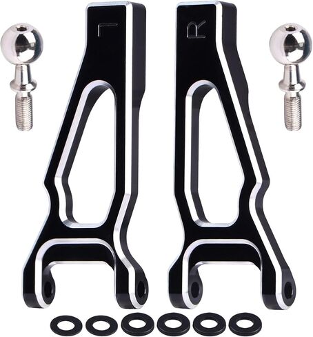6-Pack Aluminum Front & Rear Suspension Arms w/Pivot Balls Complete Arm Set for ARRMA RC 6S 1/8 Typhon 1/7 Limitless Felony Infraction Car, Upgrade Hop-Up Parts (Navy Blue) in Saudi Arabia