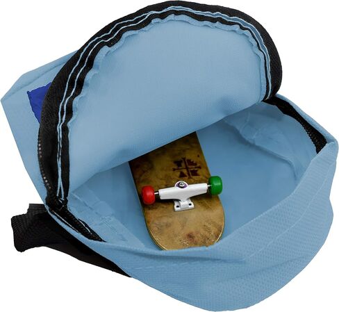 Teak Tuning Fingerboard Backpack Case, Blue - 5" x 3.75" - Miniature Canvas Bag for Tuning Travel & Storage in Saudi Arabia