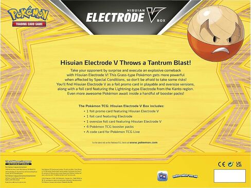 Pokemon TCG: Hisuian Electrode V Box in Saudi Arabia