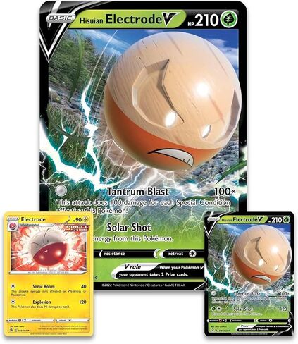 Pokemon TCG: Hisuian Electrode V Box in Saudi Arabia