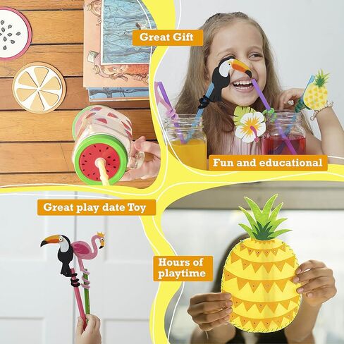 مجموعة الحرف اليدوية في هاواي الاستوائية الجديدة من جاكينثبوكس | 3 مشاريع حرفية في 1 | تتضمن مجموعة خياطة الأناناس الجميلة | | أفضل هدية للبنات والأولاد من سن 5 و6 و7 و8 و9 و10 سنوات... in Kuwait