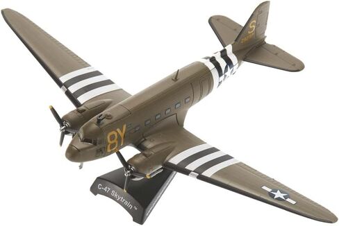 Daron Worldwide Trading Postage Stamp C-47 DC-3 "Stoy Hora" USAAF Vehicle (1/144 Scale) for unisex children in Saudi Arabia