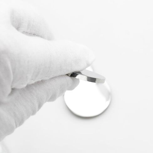 قرص MICAIKEM مقاس 1 1/4 بوصة من الفولاذ المقاوم للصدأ للعملات المعدنية بدائرة سميكة 1/8 بوصة علامات معدنية لعلامات كرة الجولف للختم والنقش. حزمة من 5 in Kuwait