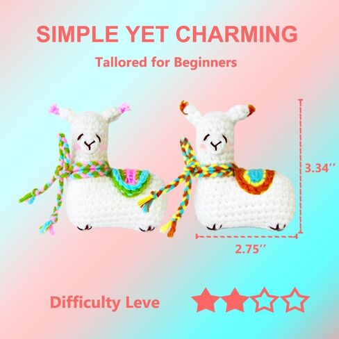 مجموعة Yarniss Crochet للمبتدئين مع كرات الغزل والخيط، بما في ذلك خطافات الكروشيه المريحة 0.5 مم ~ 8.0 مم والإكسسوارات in Kuwait