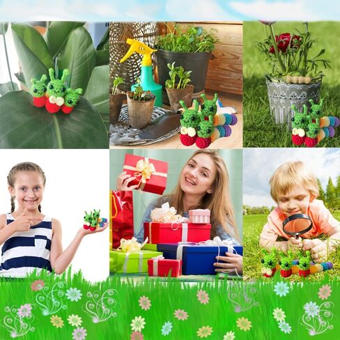 مجموعة Yarniss Crochet للمبتدئين مع كرات الغزل والخيط، بما في ذلك خطافات الكروشيه المريحة 0.5 مم ~ 8.0 مم والإكسسوارات in Kuwait