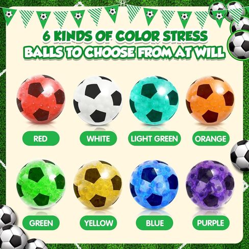 كرات الضغط الإسفنجية للأطفال - 32 عبوة من كرات الضغط السائبة، كرات إسفنجية للضغط على ألعاب الململة، كرات الضغط الحسية للأطفال الذين يعانون من AHDH، والتوحد، وحشو حقائب هدايا عيد الميلاد، وحشوات للتخزين in Kuwait