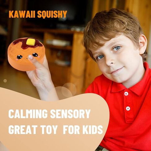 Anboor 4.5" Squishies Jumbo Slow Rising Kawaii Squishies Cat Hamburger Bread Toy for Collection Gift in Kuwait
