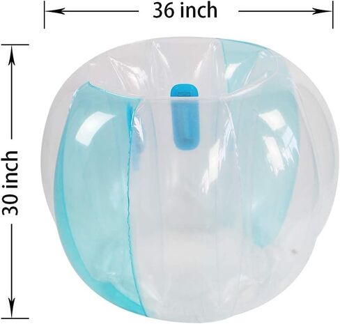 Bumper Balls for Kids,Giant Human Hamster Knocker Ball Body Zorb Ball for Child Outdoor Team Gaming Play for 3-12ages(2pcs 36inch) in Kuwait