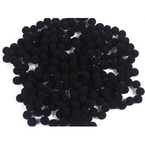 YYCRAFT 300pcs Cute Craft Pom Poms Balls for Hobby Supplies and DIY Creative Crafts Decorations(15mm,Aqua)