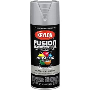 Krylon K02770007 Fusion All-In-One Spray Paint for Indoor/Outdoor Use, Metallic Gold 12 Ounces
