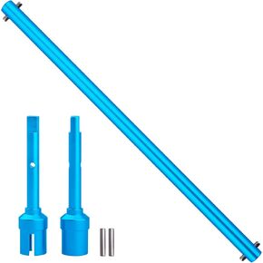 GoHobby Aluminum Main Drive Shaft Propeller Shaft & Main Drive Shaft Joint Cups for Tamiya TT02 Upgrades, Replaces TAM54501 TAM54502 in Saudi Arabia