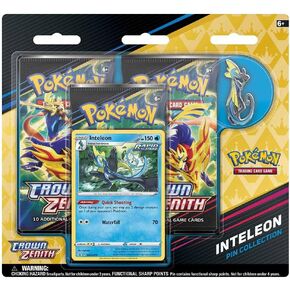 Pokemon TCG: SAS12.5 Crown Zenith Pin Box Collection - Inteleon in Saudi Arabia