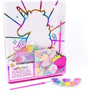 قماش Just My Style - وحيد القرن السحري، رسم مطبوع مسبقًا على القماش الفني الخاص بك من Horizon Group USA in Kuwait