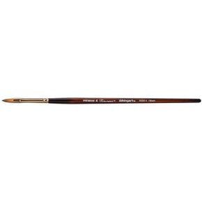 فرشاة فنان KINGART Premium Finesse 8500-6 Filbert Series، شعر السمور الاصطناعي Kolinsky، مقبض قصير، للألوان المائية والدهانات الزيتية، مقاس 6 in Kuwait
