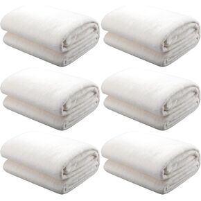 Peryiter 6 Pcs Natural Quilt Batting 39 x 39 Inch Lightweight Cotton Batting White Quilting Supplies Warm Heat Resistant Batting for Potholders Arts Quilting Fabric Sewing Wearable Place Mat Crafts in Saudi Arabia