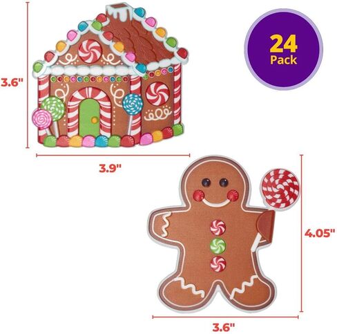 DecoPac Santa in Sleigh Cake Decoration, Christmas Cake Topper, Festive Layon With Santa and Reindeer, 24 Pack in Kuwait
