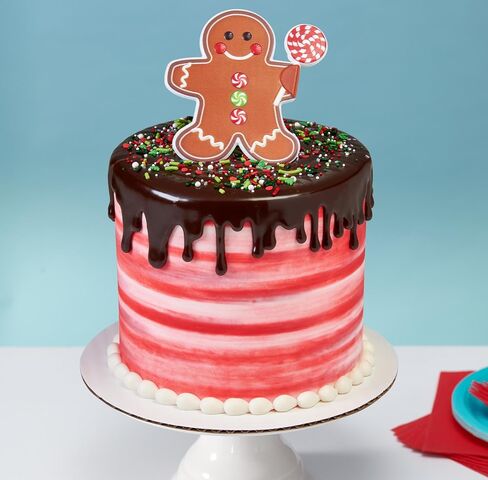 DecoPac Santa in Sleigh Cake Decoration, Christmas Cake Topper, Festive Layon With Santa and Reindeer, 24 Pack in Kuwait
