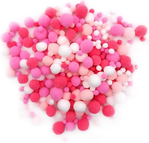 ديكورات حفلات التخرج 2023 متعددة الألوان بوم بومس 1240 قطعة بأحجام وألوان متنوعة من كرات بوم بوم للفنون والحرف اليدوية، كرات منتفخة ذاتية الصنع، مستلزمات حرفية، صناعة الديكور، حلي بوم بوم، إكسسوارات الديكور in Kuwait