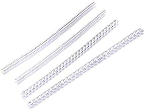 Invisible Ring Size Adjuster for Loose Rings, Clear Silicone Ring Guard, Ring Sizer, Jewelry Spacer, Soft Spiral Ring Tightener Set, 4 Sizes Fit for Any Rings, 4inch 10cm, 16PCS in Saudi Arabia