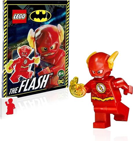 LEGO DC Comics Super Heroes Justice League Minifigure - Flash (with Power Blast) 76098 in Saudi Arabia
