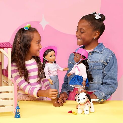 Glitter Girls – All Asparkle Acres Riding Stable Set – Accessory for 14-inch horses - 14-inch Doll Accessories and Clothes for Girls Age 3 and Up – Children’s Toys (GG57000Z) in Saudi Arabia