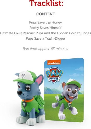 Tonies Rocky Audio Play Character from Paw Patrol in Saudi Arabia