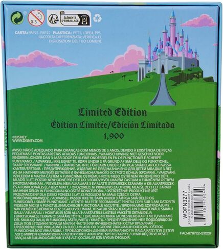 دبوس من LOUNGEFLY Disney Sleeping Beauty من الزجاج الملون مقاس 3 بوصات in Kuwait