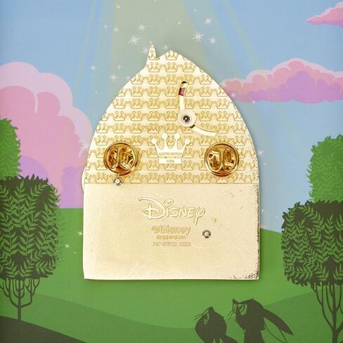 دبوس من LOUNGEFLY Disney Sleeping Beauty من الزجاج الملون مقاس 3 بوصات in Kuwait