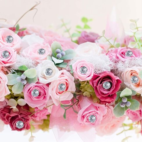 Senkary 200 Pieces Corsage Pins Ball Pearl Head Pins Flower Pins Wedding Bouquet Pins Straight Head Pins, 2.6 Inch in Saudi Arabia