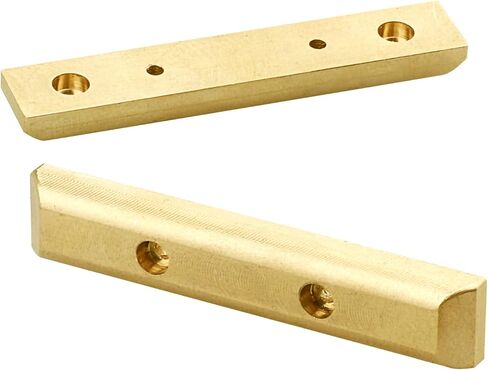 HobbyPark Frame Brass Side Bars, Brass Diff Covers Weight for Axial SCX24 Upgrades 1/24 RC Crawler Car SCX24 Deadbolt Chevrolet C10 B-17 Betty Wrangler JLU CRC Gladiator Bronco (Black-Gold) in Saudi Arabia