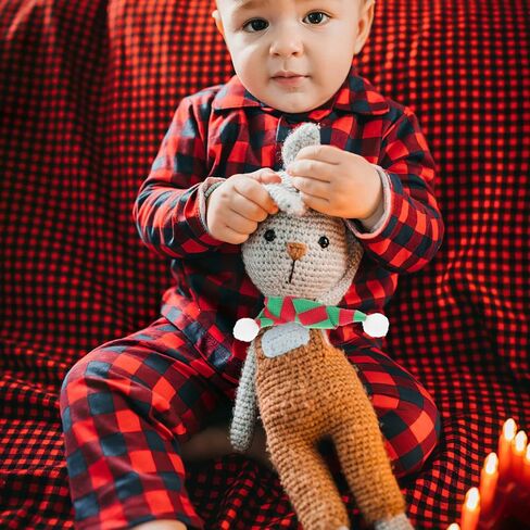 وشاح دمية صغير لزجاجة النبيذ، وشاح عنق مصغر للكريسماس، غطاء زجاجة نبيذ للكريسماس، 20 قطعة للحرف اليدوية واكسسوارات الشعر وصنع المجوهرات، احمر واخضر in Kuwait