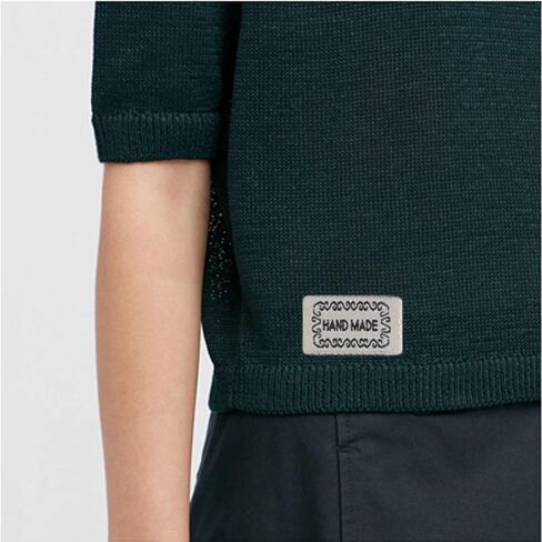 100 قطعة من الملصقات اليدوية للحرف اليدوية، 50 قطعة من جلد البولي يوريثين و50 قطعة من ملصقات الحب المصنوعة من القطن الخالص بفتحات للملابس، ملصقات ملابس مستطيلة، اكسسوارات حرفية لحياكة الكروشيه in Kuwait