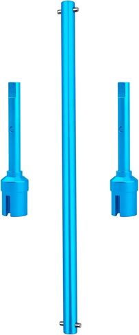 GoHobby Aluminum Main Drive Shaft Propeller Shaft & Main Drive Shaft Joint Cups for Tamiya TT02 Upgrades, Replaces TAM54501 TAM54502 in Saudi Arabia