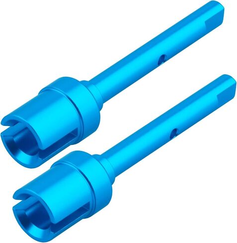 GoHobby Aluminum Main Drive Shaft Propeller Shaft & Main Drive Shaft Joint Cups for Tamiya TT02 Upgrades, Replaces TAM54501 TAM54502 in Saudi Arabia