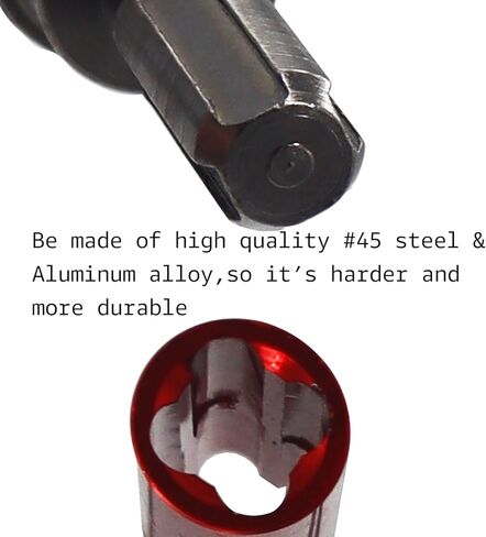 Nvwadayu Drive Shaft CVD Heavy Duty Upgrades Parts Fits for 1/10 Scale Traxxas Slash Platinum/Ultimate/VXL 4x4, Hoss 4X4 VXL, Rustler 4X4 VXL, Stampede 4X4 VXL, 4 PCS (red) in Kuwait