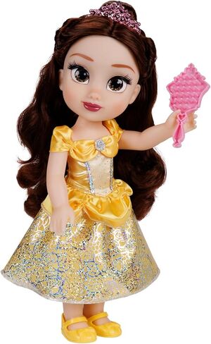 Disney Princess D100 My Friend Belle Doll 14 inch Tall Includes Removable Outfit, Tiara, Shoes & Brush in Saudi Arabia