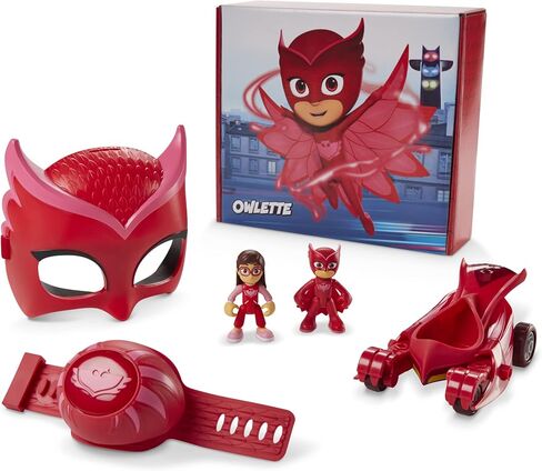 PJ Masks Gekko Power Pack Preschool Toy Set with 2 PJ-Masks-Action-Figures, Vehicle, Wristband, Costume Mask, Kids 3+ Years in Saudi Arabia