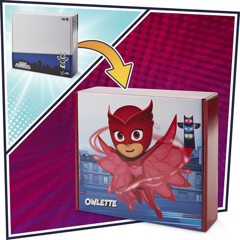 PJ Masks Gekko Power Pack Preschool Toy Set with 2 PJ-Masks-Action-Figures, Vehicle, Wristband, Costume Mask, Kids 3+ Years in Saudi Arabia