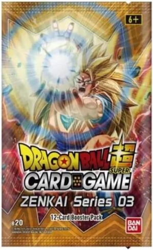 BANDAI | Dragon Ball Super CG Booster Pack Zenkai Series Set 03 (B20) | Trading Card Display | Ages 6+ | 1 Players in Saudi Arabia