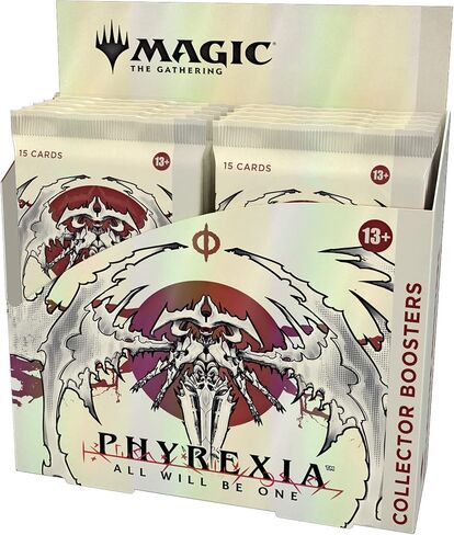 Magic: The Gathering Phyrexia: All Will Be One Collector Booster Box | 15 Count(Pack of 12) (Packaging May Vary) in Saudi Arabia