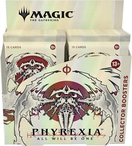 Magic: The Gathering Phyrexia: All Will Be One Collector Booster Box | 15 Count(Pack of 12) (Packaging May Vary) in Saudi Arabia