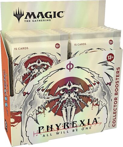 Magic: The Gathering Phyrexia: All Will Be One Collector Booster Box | 15 Count(Pack of 12) (Packaging May Vary) in Saudi Arabia