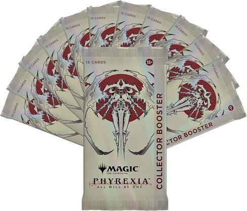 Magic: The Gathering Phyrexia: All Will Be One Collector Booster Box | 15 Count(Pack of 12) (Packaging May Vary) in Saudi Arabia