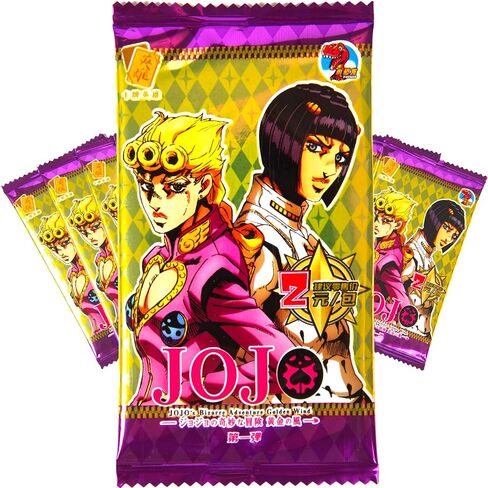 بطاقات JoJo Bizarre Adventures - صندوق معزز لبطاقات الرسوم المتحركة - لعبة بطاقات التداول القابلة للتجميع TCG CCG (صندوق مغلق - 30 حزمة) - AW Anime WRLD in Kuwait
