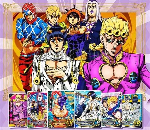 بطاقات JoJo Bizarre Adventures - صندوق معزز لبطاقات الرسوم المتحركة - لعبة بطاقات التداول القابلة للتجميع TCG CCG (صندوق مغلق - 30 حزمة) - AW Anime WRLD in Kuwait