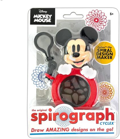 Spirograph Cyclex Clip Grogu - Disney Star Wars The Mandalorian - Baby Yoda - The Easy Way to Make Countless Amazing Designs - Rotating Stencil Wheel - Travel for Kids Ages 5 and Up in Kuwait