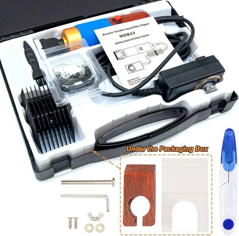 ماكينة تشذيب السجاد، ماكينة تشذيب السجاد الكهربائية بمقبض خشبي مع دليل القص، مجموعة أدوات قص السجاد منخفضة الضوضاء لتنظيف السجاد الملفوف يدويًا وتنظيف السجاد، 200 وات (يتضمن دليل القص) in Kuwait